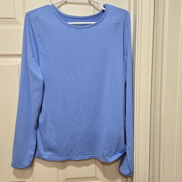 Hang Ten Women’s Long Sleeve Blue Activewear Top Size XL - Picture 10 of 10